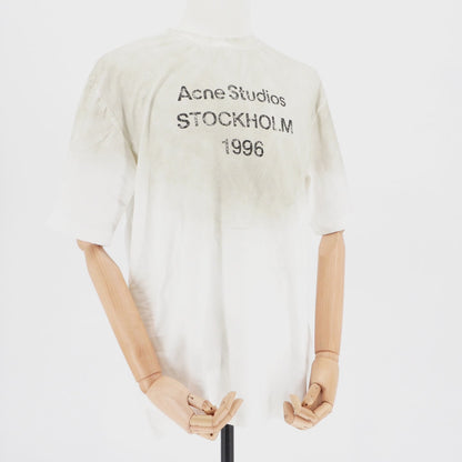 Playera Acne Studios 1996 Dirty Blanca