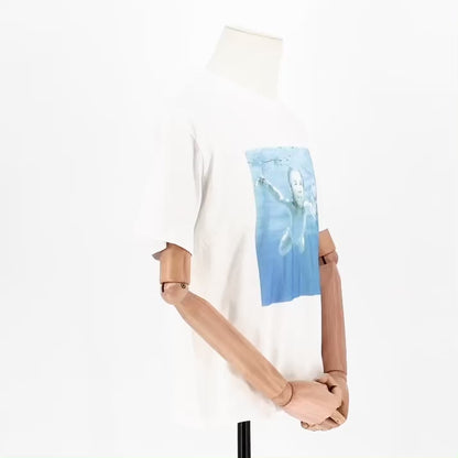 Playera Number Nine T-Shirt Destroyed