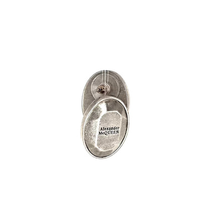 Aretes Alexander McQueen Plateado Stud