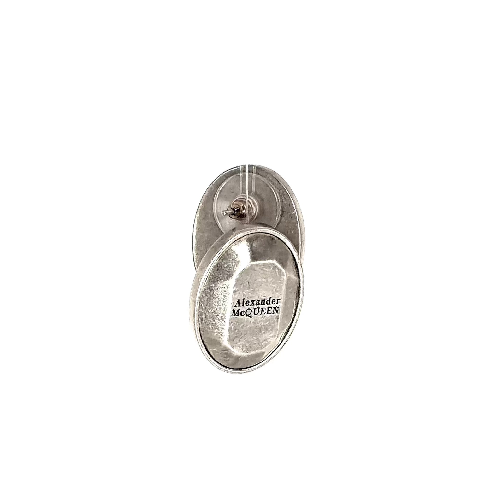 Aretes Alexander McQueen Plateado Stud