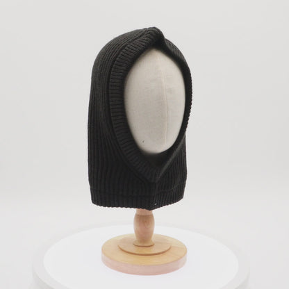 Gorro Rick Owens Balaclava Black Knit