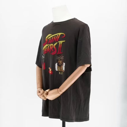 Playera Saint Michael Vintage T-shirt Brown