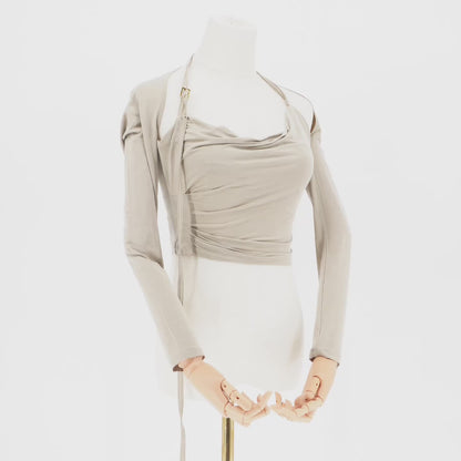 Blusa Jacquemus La Maille Helado