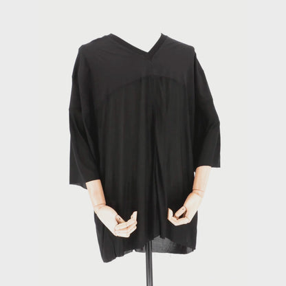 Playera Rick Owens Drkshdw V-Neck Tee