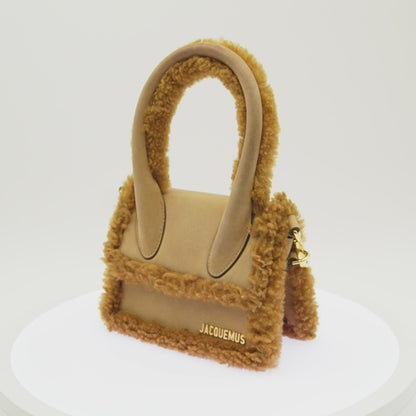 Bolsa Jacquemus Le Chiquito Montagne Shearling