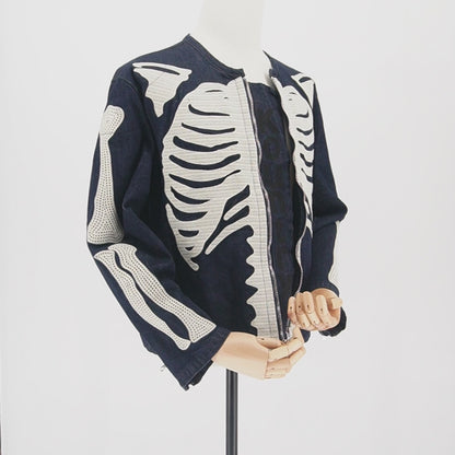 Chamarra Kapital Bone Denim