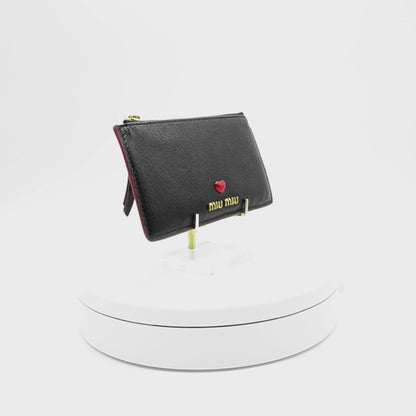 Cartera Miu Miu Black Love Long