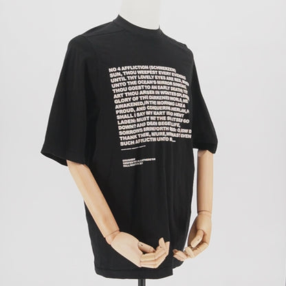 Playera Rick Owens Manga Corta no. 4 Affliction