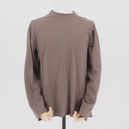 Playera Rick Owens Drkshdw Raw Edge Raglan Long Sleeve