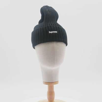 Gorro Supreme Beanie Classic Overdyed Knit Negro