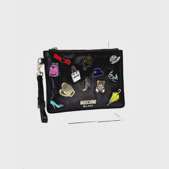 Bolsa de mano Moschino Couture Pins