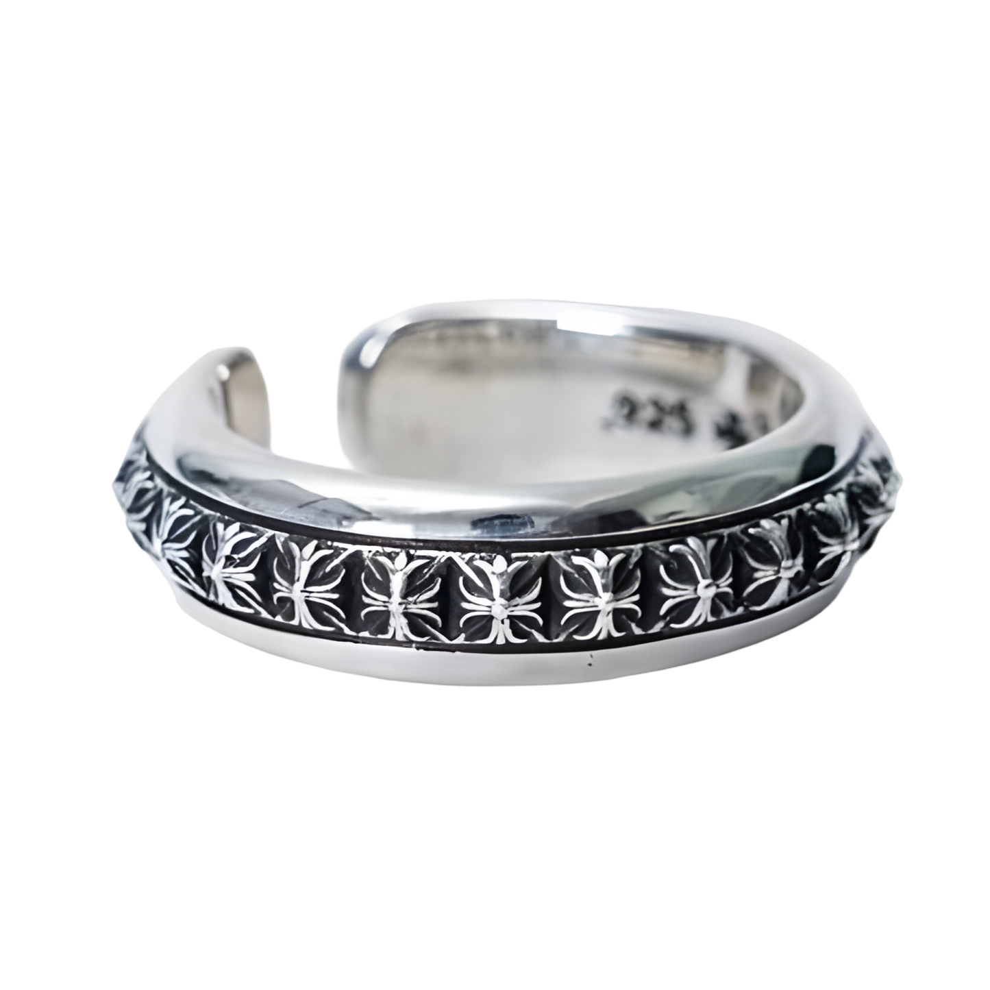 Anillo Chrome Hearts Plus Pyramid