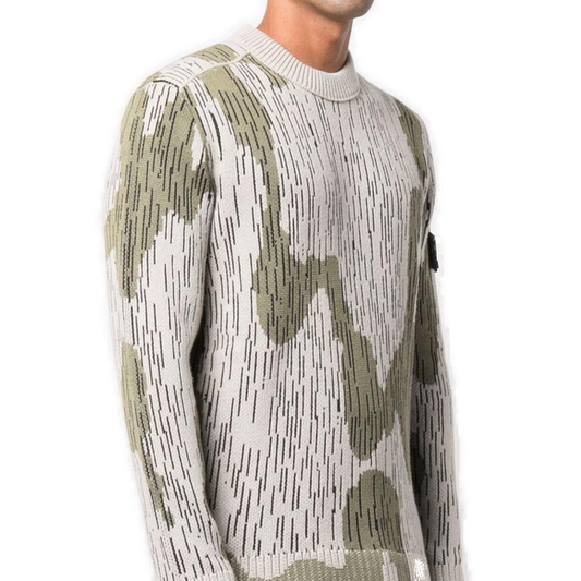 Suéter tejido Rain Camo