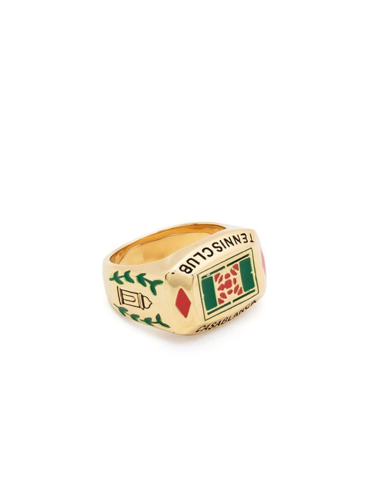 engraved signet ring