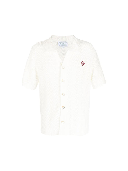 camisa de punto ondulado