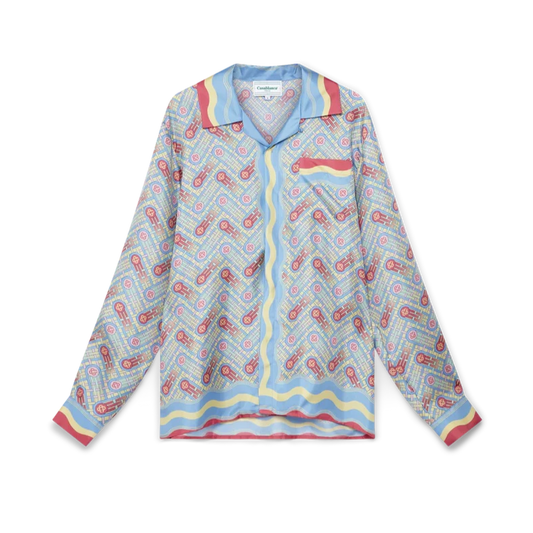 Camisa de seda Candy Ping Pong 