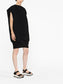 Geripptes Midikleid