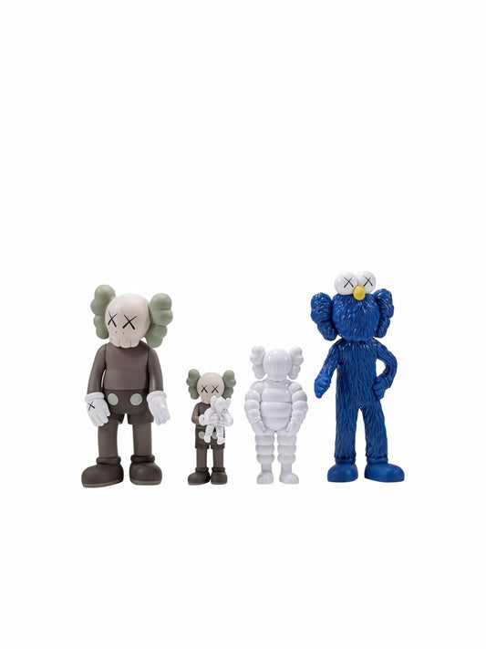 Conjunto de figuras de la familia Kaws "2021"