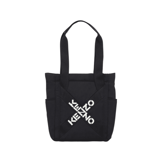 Bolso tote pequeño "Big X" - Negro 