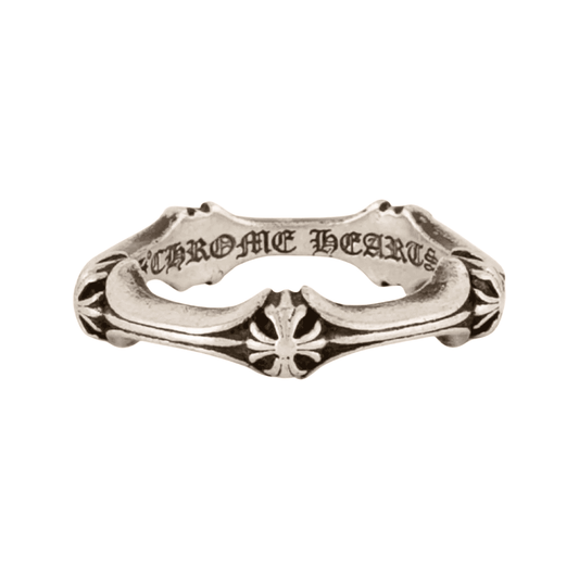 Maltese Cross Thin Band
