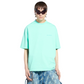Camiseta verde neón Balenciaga de corte medio 