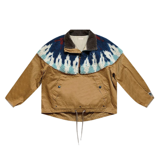 Chino x Boa fleece Nordic Anorak Jacket