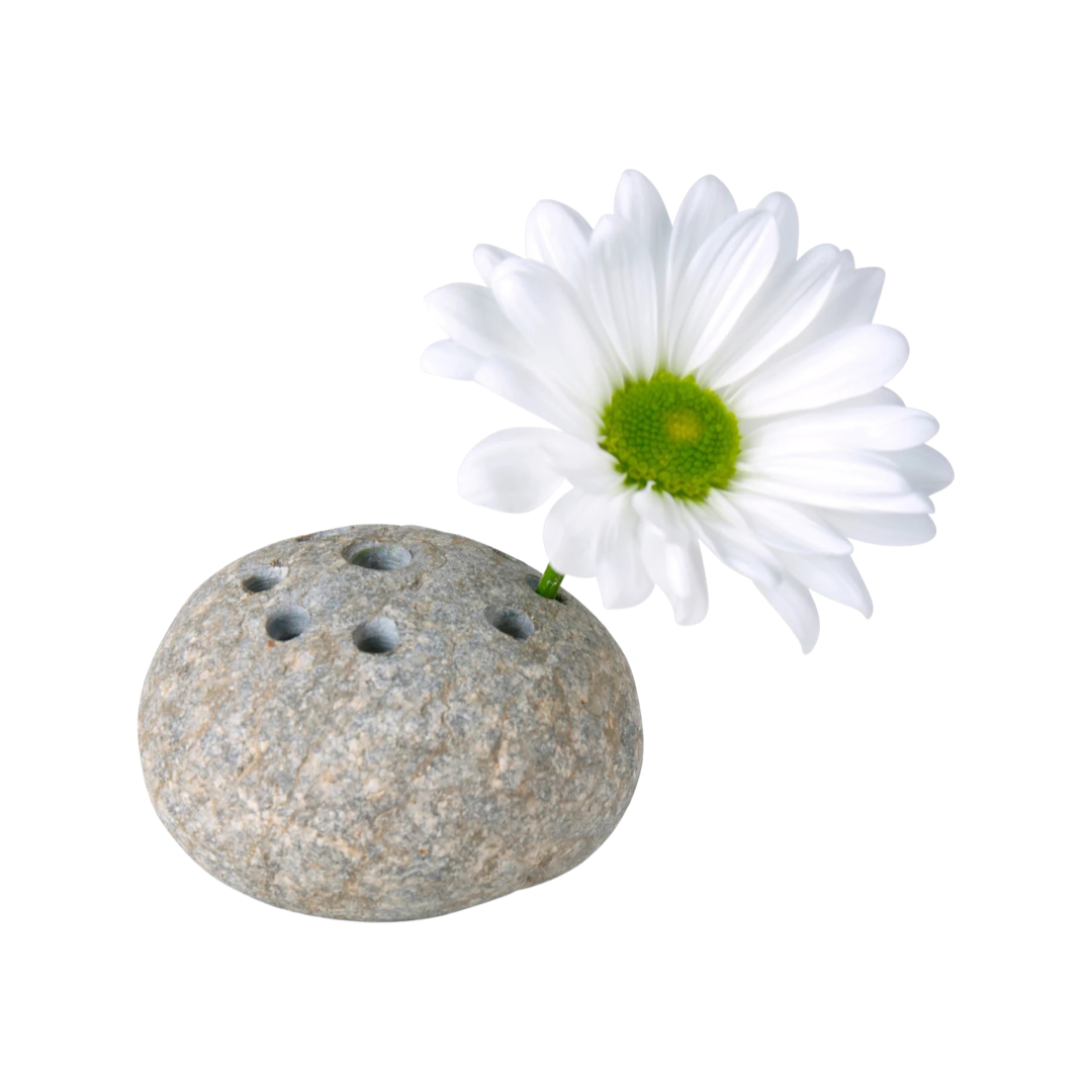 Stone Flower Vase