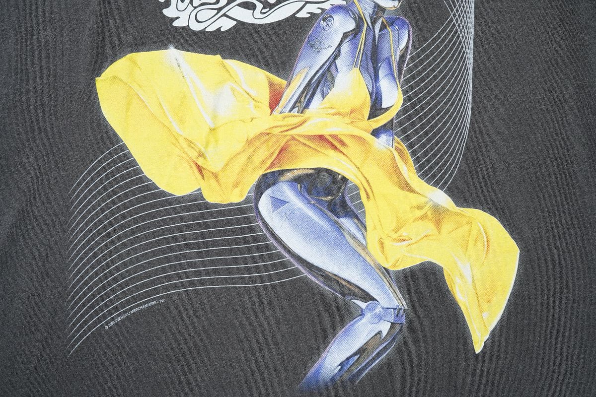 Saint Michael x Hajime Sorayama Tee (Yellow) – silkstand